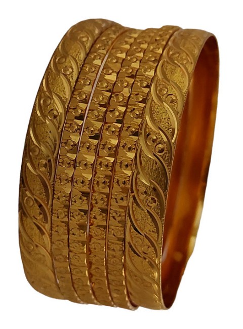 Gold Plated Bangles